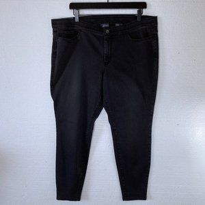 J. Jill NWT Women's Size 16 Petite Black 5 Pocket Denim Leggings Stretchy Skinny